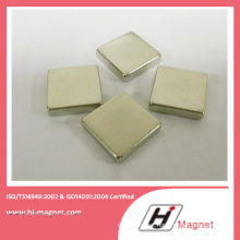 China Manufacture High Quality Zinc NdFeB Block Magnet